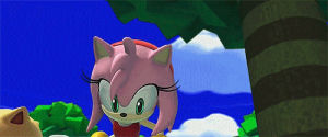 sonic the hedgehog,sega,sonic,amy rose,mad king ryan,king ryan,reach into the box,bored af,excited reaction