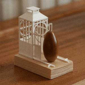 acorn,paper model,animation,daily project,paper architecture,greenhouse,scale model,daily sketch,jones