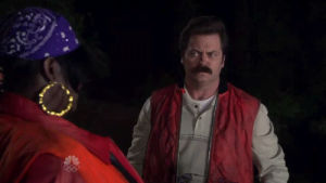 laugh,parks and recreation,ron swanson,donna meagle