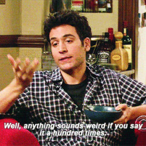 weird,how i met your mother,words,himym,ha,ted mosby,architect,josh radnor