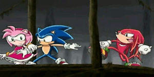 sonic the hedgehog,sonic,sonic x,amy rose,knuckles the echidna