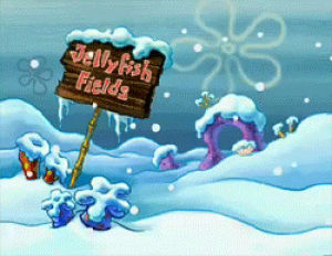winter,snow,nickelodeon,spongebob,spongebob squarepants,blizzard,snowing,pineapple