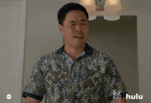 randall park,tv,abc,hulu,fresh off the boat,sigh,disappointed,louis huang