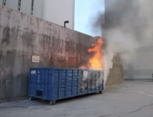 dumpster fire,fire
