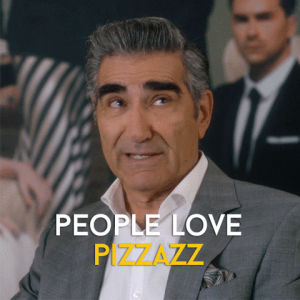 pizzazz,schitts creek,funny,comedy,style,humour,cbc,canadian,schittscreek,eugene levy,johnny rose,jims dad,highperformance,temptations tumblers,ornate