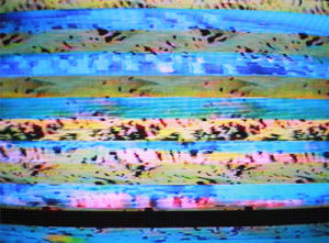 glitch,analog,stripes,trippy,psychedelic,vhs,lines,video art,the current sea,sarah zucker,thecurrentseala,brian griffith,los angeles artist