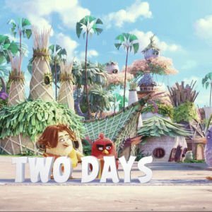 hatchlings,angry birds,2 days,red,countdown,angry birds movie