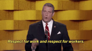 election 2016,dnc,democratic national convention,tim ryan,respect for work and respect for workers