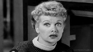 omg,i love lucy,lucy,lucille ball,what,shocked,wut