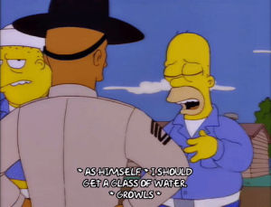 homer simpson,season 9,angry,episode 19,frustrated,leaving,9x19