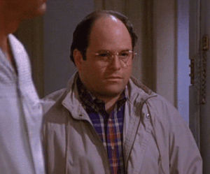 bye bye,george costanza,leaving,bye,seinfeld,leave,im out,over and out