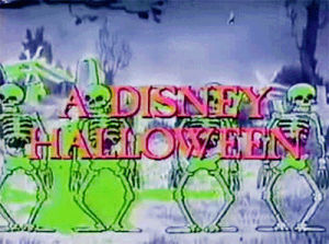 disney,80s,halloween,retro,1980s,80s s,skeletons,halloween special,80s disney,the disney channel,macrabe