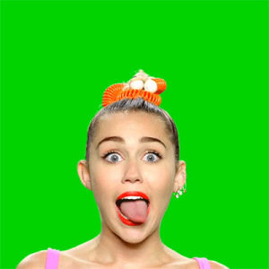 Miley Cyrus twerk poulet gif