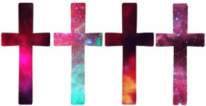 tumblr,space,swag,stars,cross,colours