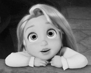 princess,aww,big eyes,rapunzel,eyes blinking,animation,disney,tangled,blink