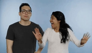 excited,annoyed,asian history month,danny chang,asian heritage month reactions,priya shah