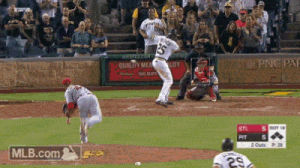 GIF starling marte pittsburgh pirates mlb - GIF animado en GIFER