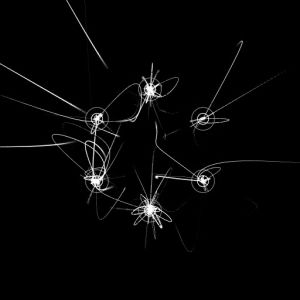processing,perfect loop,physics,particles,gravity,black and white,artists on tumblr,math,simulation