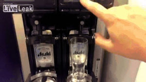 robot,beer,pour,pouring,automatic