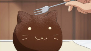 anime,kawaii,chocolate,cat