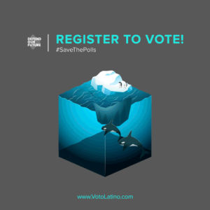 climate change,vote,global warming,planet,environment,register to vote,earth,weather,climate,planet earth,voto latino,votolatino,north pole,poles,south pole,vota,poll