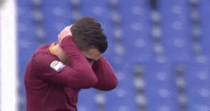 football,soccer,reactions,wow,shocked,surprised,ugh,frustrated,roma,calcio,as roma,no way,come on,shocking,asroma,unbelievable,romagif,are you serious,strootman,kevin strootman