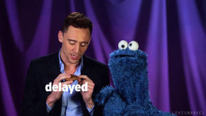 tom hiddleston,pbs,hiddles,cookie monster