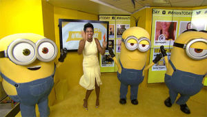 minions,show,yellow,orange,today,room,today show,turn
