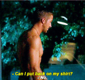 ryan gosling,no shirt,crazy stupid love,gorgeous