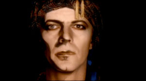 david bowie,screaming lord byron,80s,jazzin for blue jean