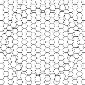 animation,hexagon,black and white,pattern,loop,artists on tumblr,c4d,motion graphics,cinema4d,everyday