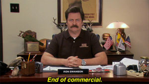 parks and recreation,commercial,parks and rec,ron swanson,7x10,the johnny karate super awesome musical explosion show