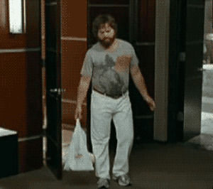 the hangover,zach galifianakis,dancing,excited