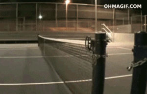 funny,fail,jumping,home video,tennis court