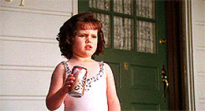 darla,the little rascals,little rascals,drinking,wtf are you doin