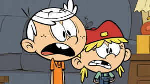the loud house,scared,nickelodeon