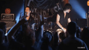 music video,live,singing,guitar,drums,punk rock,death rock,calabrese,dark rock,calabrese band,bobby calabrese,jimmy calabrese,davey calabrese,bass guitar,the traveling vampire show,rock out,acid proof