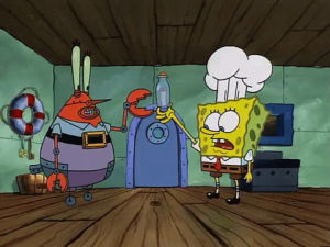 spongebob squarepants,season 2 episode 4,dying for pie