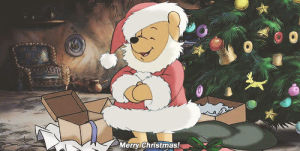 merry christmas,winnie pooh,christmas