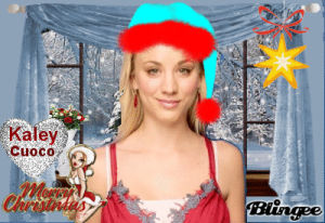 kaley cuoco,merry,kaley,cuoco,christmas,picture