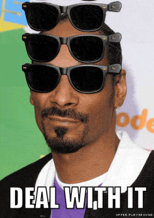 snoop dogg,deal with it,snoop dog,sunglasses