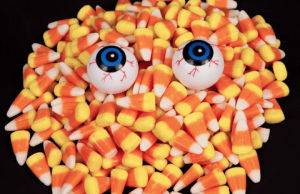 candy corn,relax,halloween,scary,chill,happy halloween,gifoween,melt,lazy mom