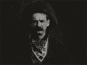 vintage,cowboy,western,outlaw,gunfighter,gunslinger,thomas edison,bandit,film,history,throwback,bang,revolver,edison,motion picture,film history,the great train robbery,national archives,movie history