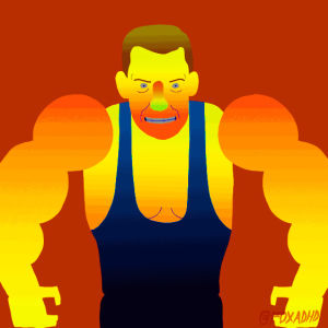 wwf,fox,wwe,artists on tumblr,wrestling,animation domination,foxadhd,fxx,henry the worst,animation domination high def,henry bonsu,vince mcmahon