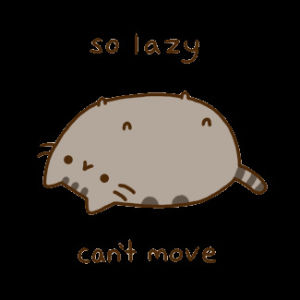 pusheen,lazy,transparent,meow,cat,transparency,so lazy,cant move