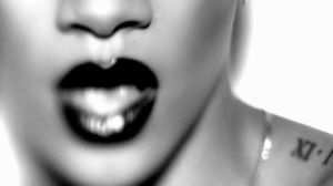 rihanna,lovey,rockstar,black and white,rated r,good girl gone bad