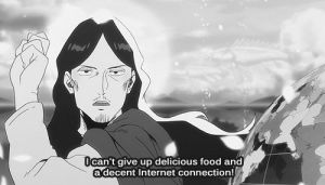 buddha,anime,internet,jesus,roommates