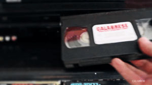 vhs,music video,blood,vampire,punk rock,death rock,calabrese,dark rock,calabrese band,bobby calabrese,jimmy calabrese,davey calabrese,found footage,born with a scorpions touch