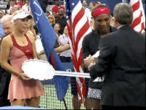 congratulations,happy,win,tennis,final,serena williams,us open,ceremony,caroline wozniacki,us open final,us open women