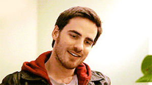 shy,happy,smile,colin odonoghue,if they happen to look at their das,and now i realize his band is follo,thats what you get for having this,colin oliferuiner